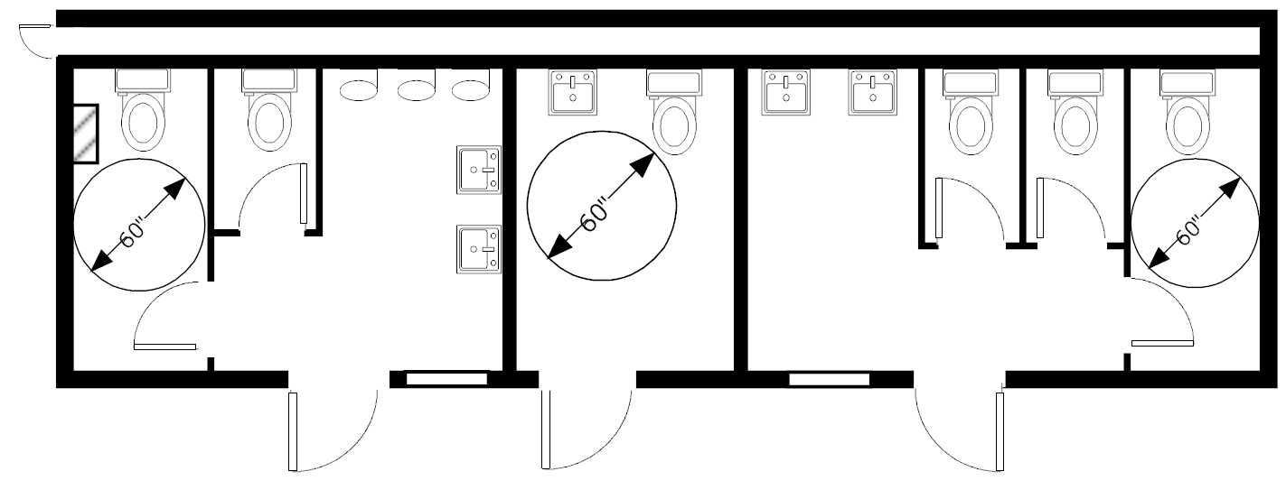 Restroom, 12x40 DSA 