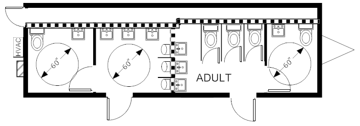 Campus MakerRestroom,12x36DBPR