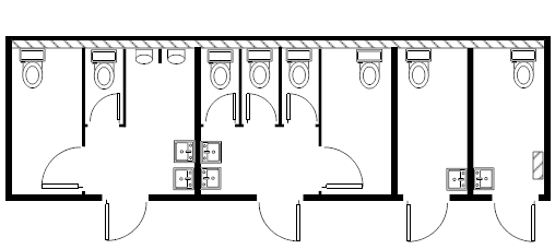 Restroom, 12x40 DSA II 