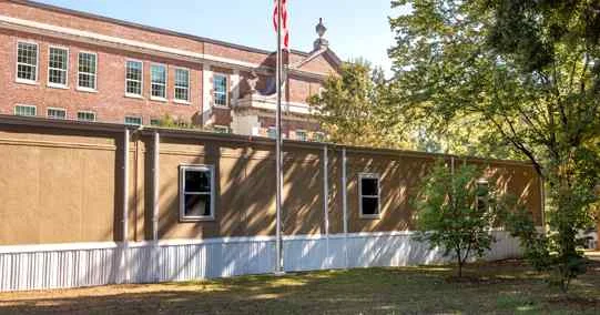 School building front view